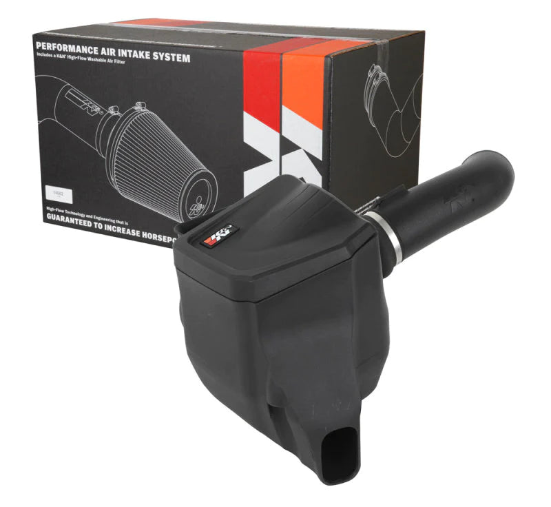 K&N 2020+ Chevrolet Silverado 2500/3500 V8-6.6L DSL Performance Intake System - 63-3119