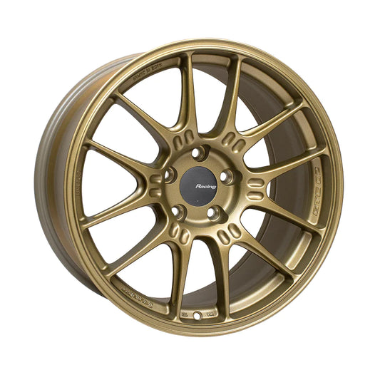 Enkei GTC02 18x9.5 5x114.3 40mm Offset 75mm Bore Titanium Gold - 534-895-6540GG