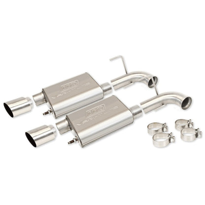 BBK 11-14 Mustang GT VariTune Axle Back Exhaust Kit (Stainless - 41015-C-Dub Tech