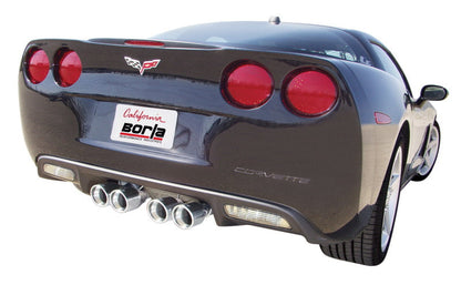 Borla 05-08 Corvette Convertible/Coupe 6.0L/6.2L 8cyl SS S-Type Exhaust (REAR - 11744-C-Dub Tech