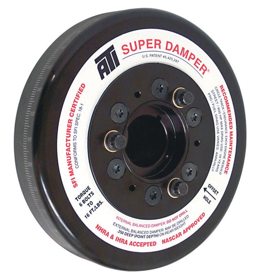 ATI Damper - 8.074in - Steel - Chevy BB - - ATI917062-C-Dub Tech