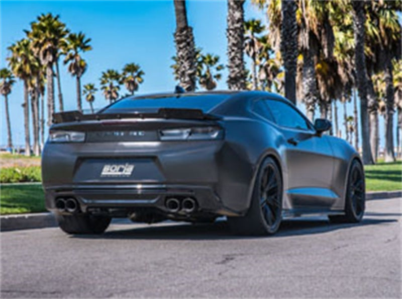 Borla 2016-2018 Chevrolet Camaro SS AT/MT RWD Ceramic Black S-Type - 11924CB