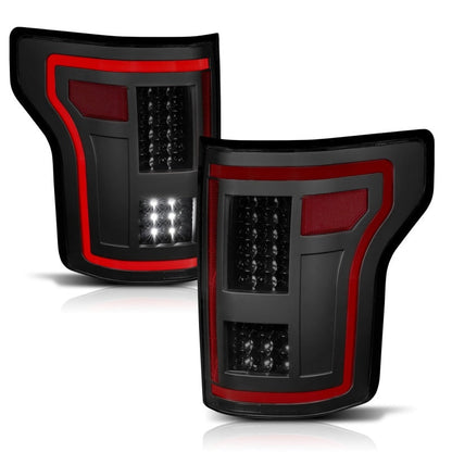 ANZO 15-17 Ford F-150 LED Taillights - Smoke - 311294