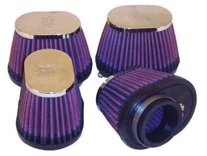 K&N Universal Chrome Filter 1.75in Flange ID / 4in Length - RC-2454