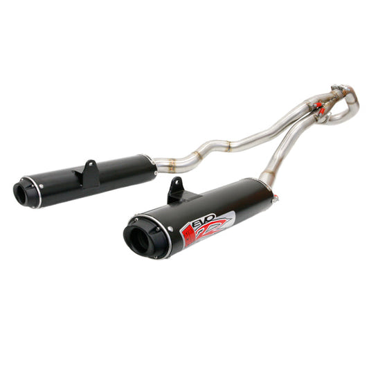 EVO R Dual Full System (Black) - Yamaha Raptor 700 (15-22)