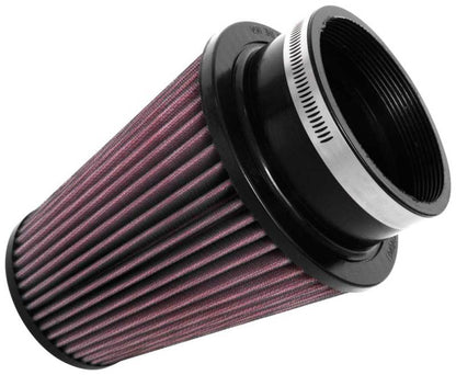 K&N Universal Clamp-On Air Filter 4in FLG / 6in B - RU-4680