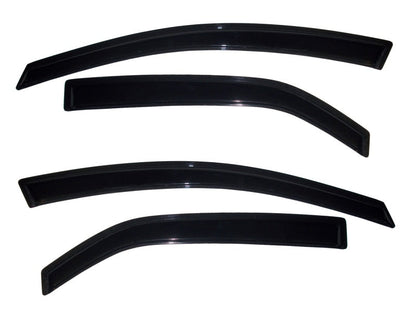AVS 10-12 Kia Forte Ventvisor Outside Mount Window Deflectors 4pc - 94688-C-Dub Tech