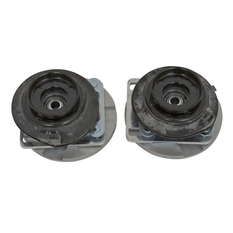 BBK 05-14 Mustang Caster Camber Plate Kit - Silver Anodized - 2551-C-Dub Tech