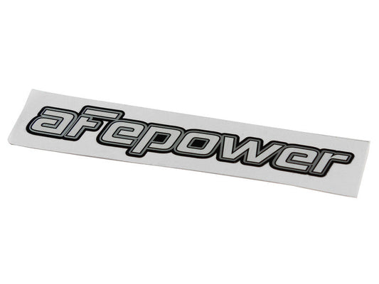 aFe Power Metalized .90in x 4in Decal - 40-10144