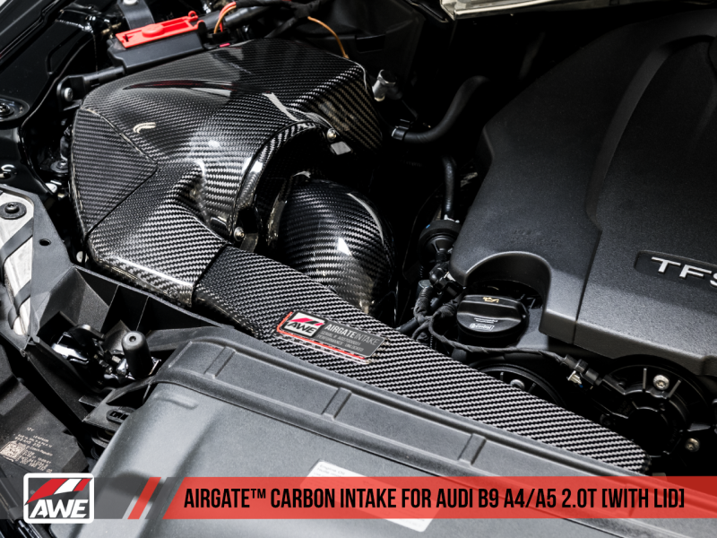 AWE Tuning Audi B9 A4/A5 2.0T Quattro Carbon Fiber AirGate - 2660-15028-C-Dub Tech