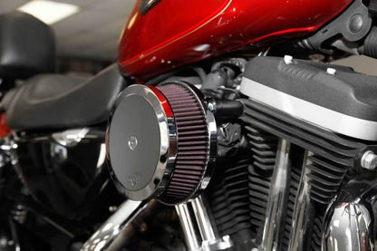 K&N Street Metal Intake System Hammer Chrome for Harley Davidson - RK-3945