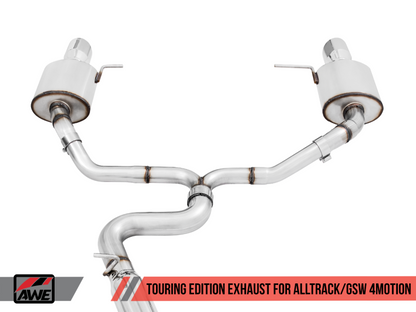 AWE Tuning VW MK7 Golf Alltrack/Sportwagen 4Motion Touring Edition Exhaust - 3015-32098-C-Dub Tech