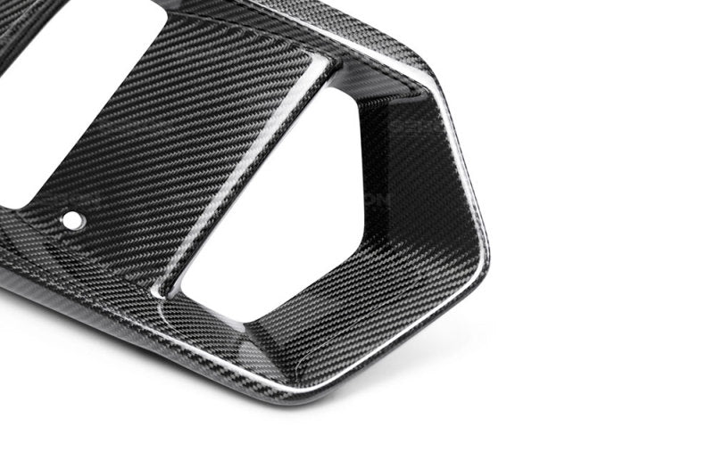 Seibon 16-18 Ford Focus RS Carbon Fiber Fog Light Surrounds - FLS16FDFO