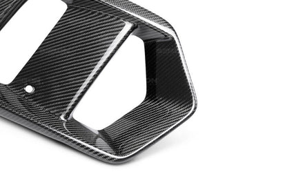 Seibon 16-18 Ford Focus RS Carbon Fiber Fog Light Surrounds - FLS16FDFO