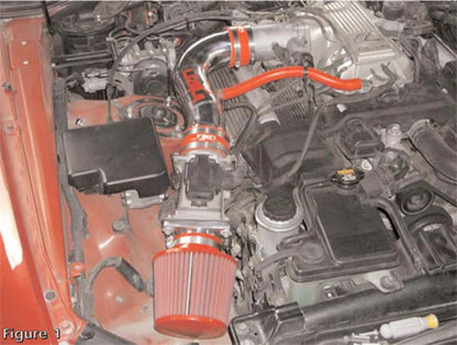 Injen 92-95 Lexus SC400 V6 4.0L Black IS Short Ram - IS2085BLK