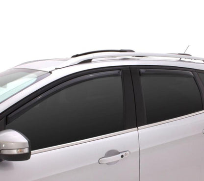 AVS 14-18 Mazda 3 Hatch Ventvisor In-Channel Front & Rear - 194262-C-Dub Tech