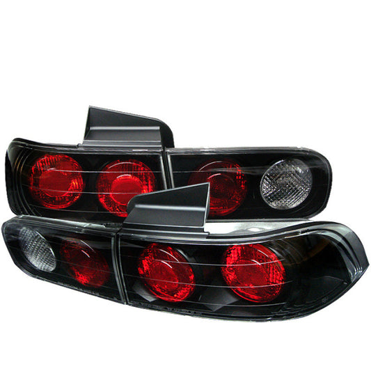 Spyder Acura Integra 94-01 4Dr Euro Style Tail Lights Black - 5000200