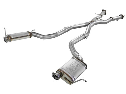 aFe MACHForce XP Cat-Back Exhaust Stainless No Tips 12-15 Jeep - 49-48053