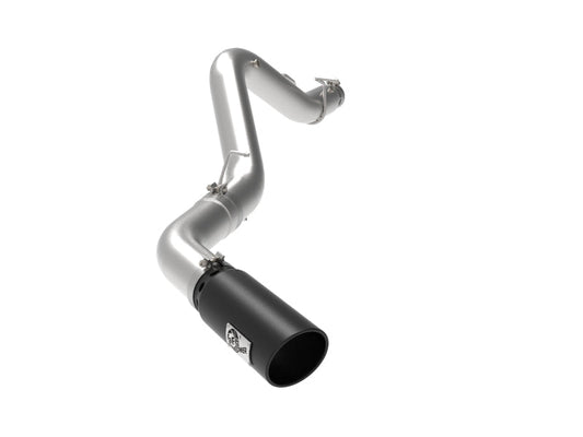 aFe Large Bore-HD 5 IN 409 SS DPF-Back Exhaust System - 49-44125-B