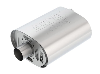 Borla CrateMuffler Ford 5.0L Coyote ATAK 2.5in Offset/Center 12in x - 400856