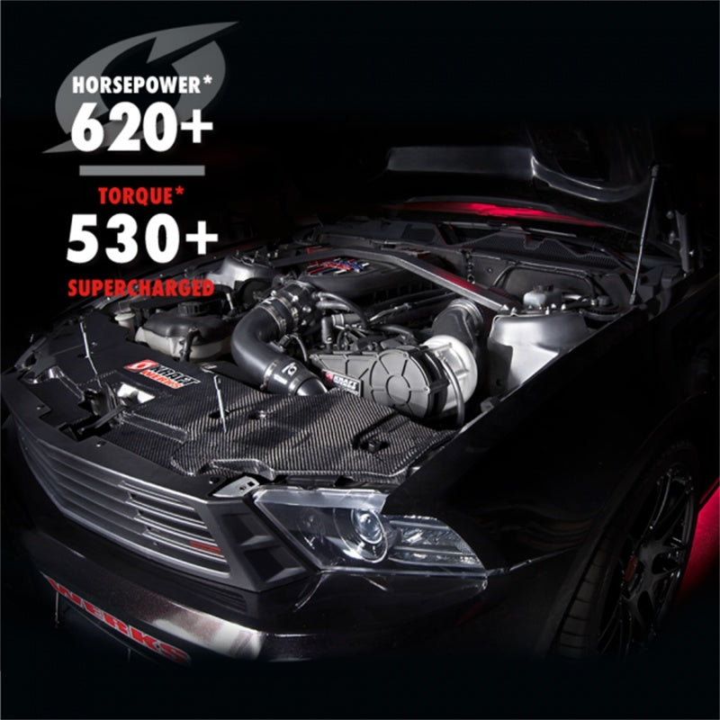 KraftWerks 12-13 Civic Si Supercharger Kit w/ FlashPro - Black - 150-05-1351B