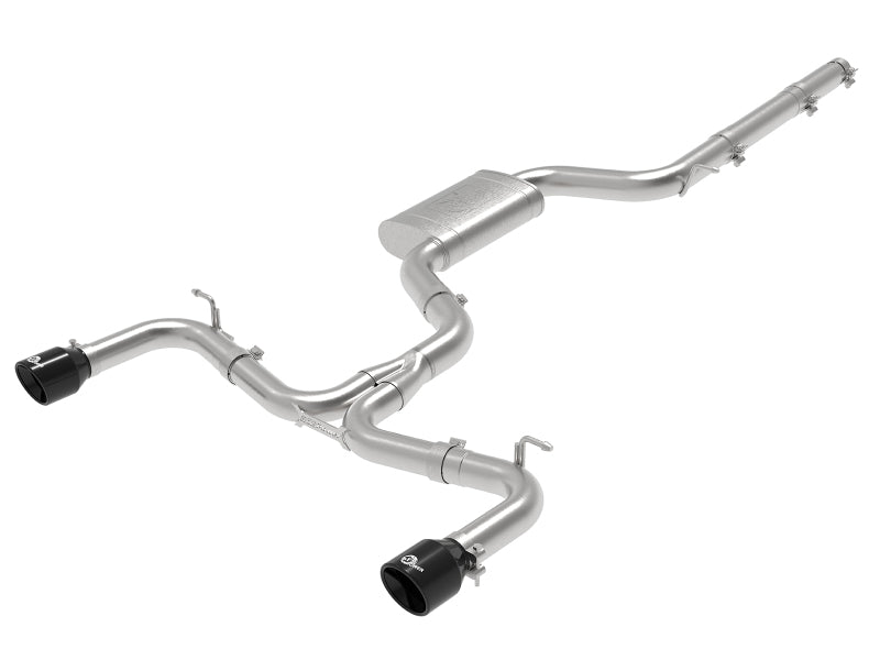 aFe MACHForce XP 3in-2.5in SS Exhaust Cat-Back 18-19 Volkswagen GTI - 49-36422-B