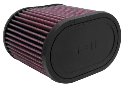 K&N Universal Oval Clamp-On Air Filter 2-3/4in Flange 6-1/4in Length - RU-1500