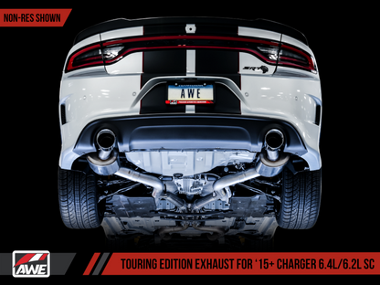 AWE Tuning 2015+ Dodge Charger 6.4L/6.2L SC Non-Resonated Touring Edition - 3020-32056-C-Dub Tech