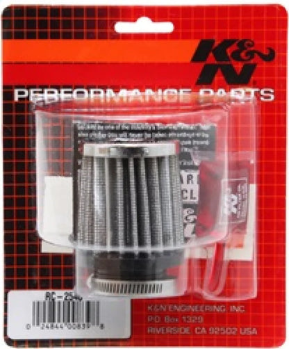K&N Universal Chrome Filter 1 1/8 inch FLG / 2 - RC-2540