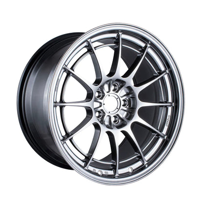 Enkei NT03+M 18x9.5 5x108 40mm Offset 72.6mm Bore Hyper Silver - 3658953140HS