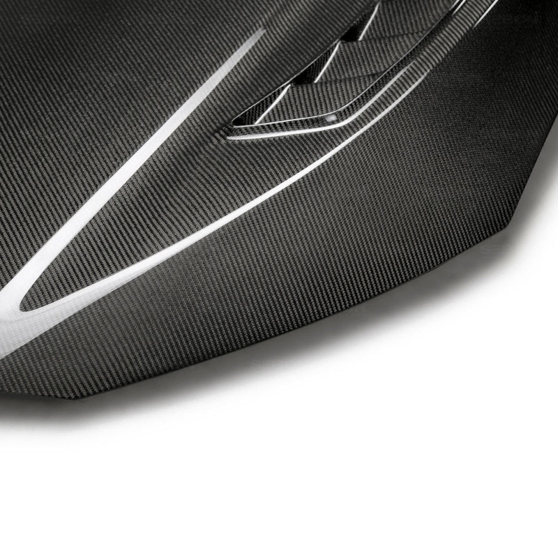 Seibon 17-20 Honda Civic Type-R (FK8) TSII Style Carbon Fiber - HD17HDCVR-TSII