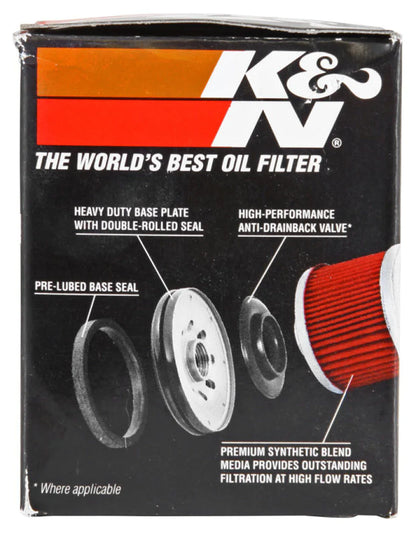 K&N Piaggio 2.156in OD x 3.063in Height Oil Filter - KN-183