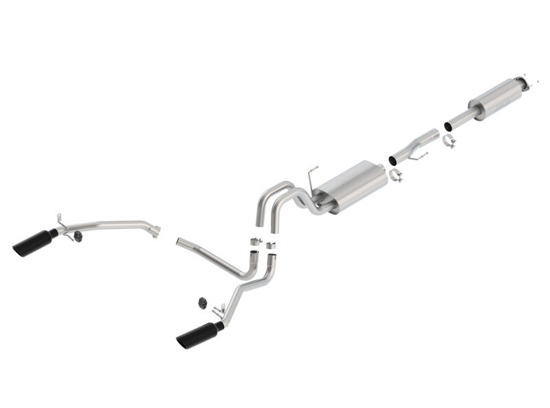 Borla 11-14 Ford F-150 5.0L Stainless Steel S-Type Catback Exhaust - 140416BC-C-Dub Tech