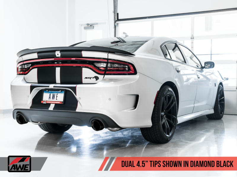 AWE Tuning 2015+ Dodge Charger 6.4L/6.2L SC Non-Resonated Touring Edition - 3020-32056-C-Dub Tech