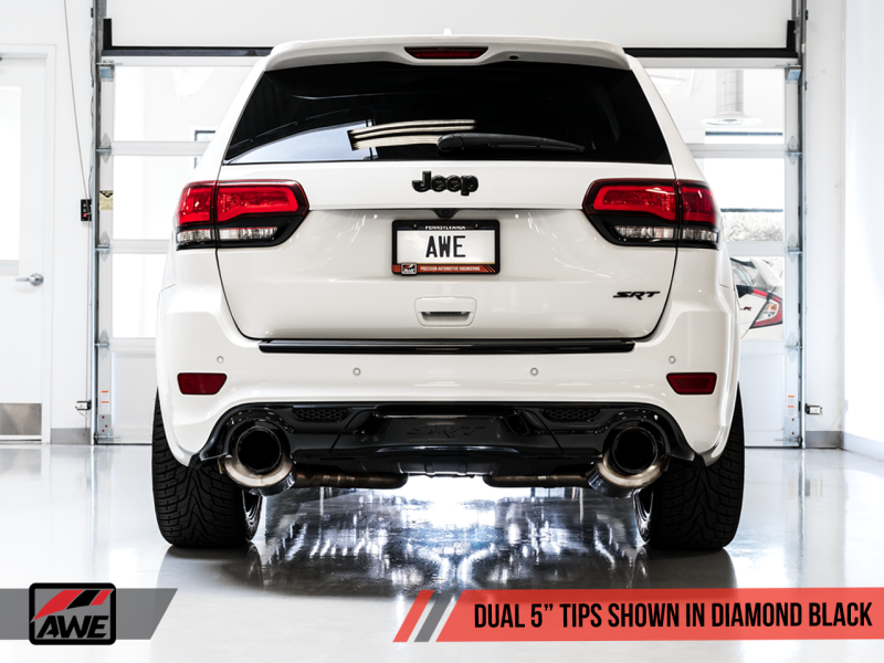 AWE Tuning 2020 Jeep Grand Cherokee SRT Touring Edition Exhaust - 3015-33121-C-Dub Tech