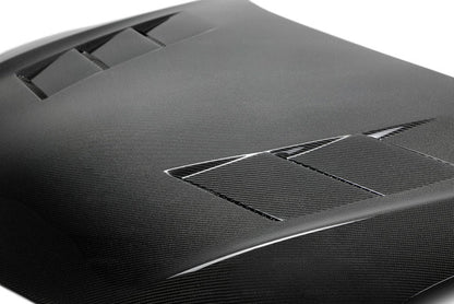 Seibon 2014 Scion TC OEM Carbon Fiber Hood - TS - HD14SCNTC-TS