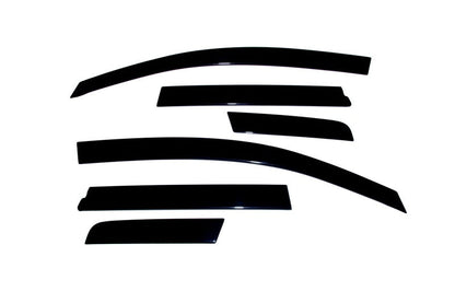 AVS 07-08 Honda Fit Ventvisor Low Profile Deflectors 6pc - - 896007-C-Dub Tech