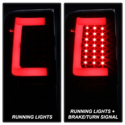 xTune 04-15 Nissan Titan Light Bar LED Tail Lights - - 9038532