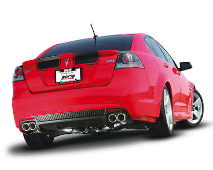Borla 08-09 Pontiac G8/GT 6.0L 8cyl SS Catback Exhaust w/ - 140287-C-Dub Tech