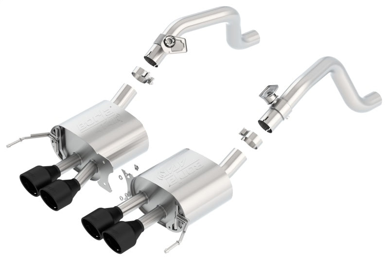 Borla 14-17 C7 Corvette Stingray Axle-Back ATAK Exhaust 2.75in to - 11863CB