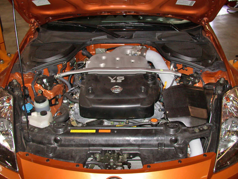 K&N 03-06 350z Polished Typhoon Short Ram Intake - 69-7070TP