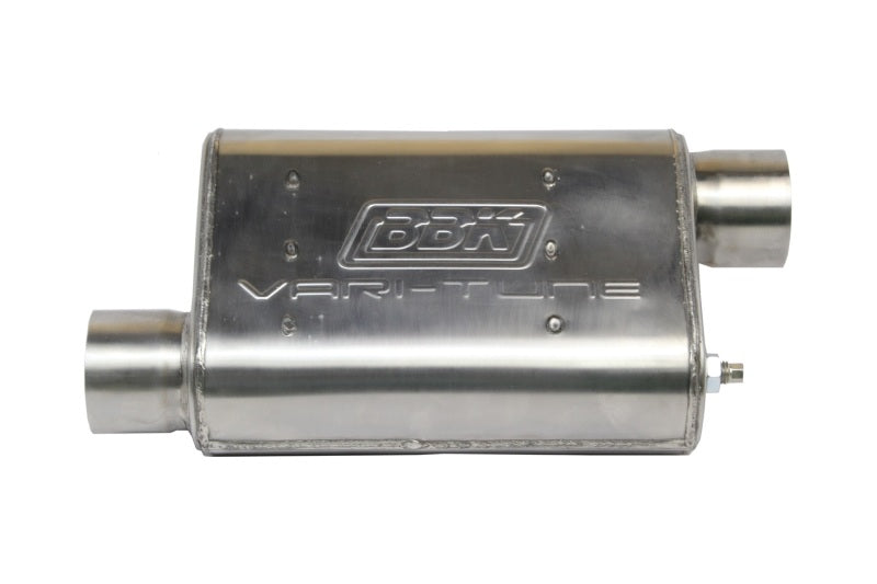 BBK VariTune Adjustable Performance Muffler 2-3/4 Offset/Offset Stainless Steel - 31025-C-Dub Tech