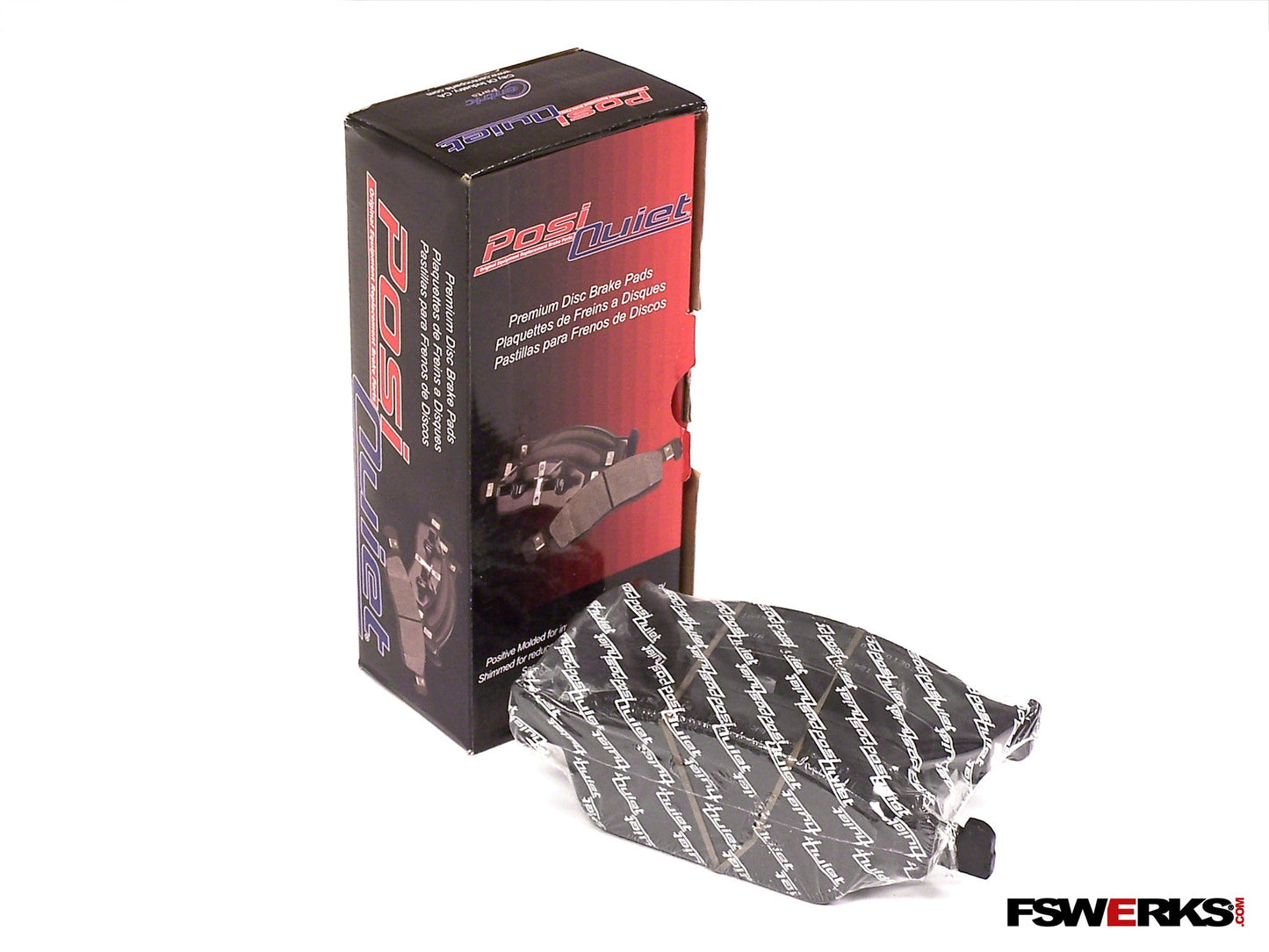 Stoptech Posi Quiet Premium Semi-Metallic Front Brake Pads - Ford Focus ST 2013-2018