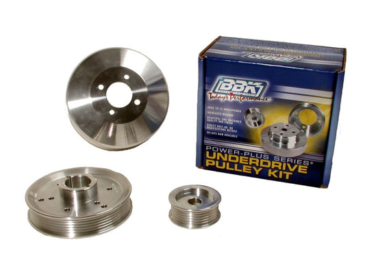 BBK 96-01 Mustang 4.6 GT Cobra Underdrive Pulley Kit - - 1555-C-Dub Tech