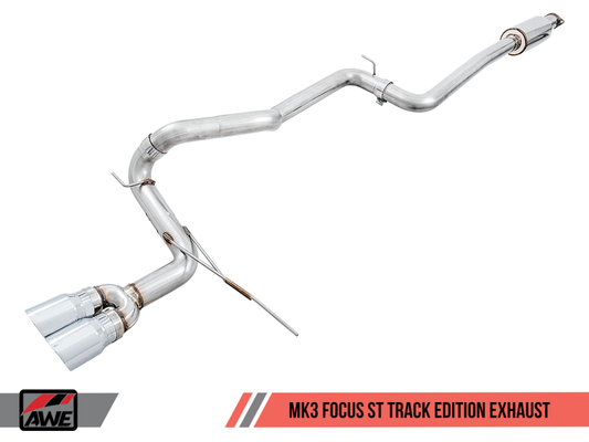 AWE Tuning Ford Focus ST Track Edition Cat-back Exhaust - - 3020-33036-C-Dub Tech