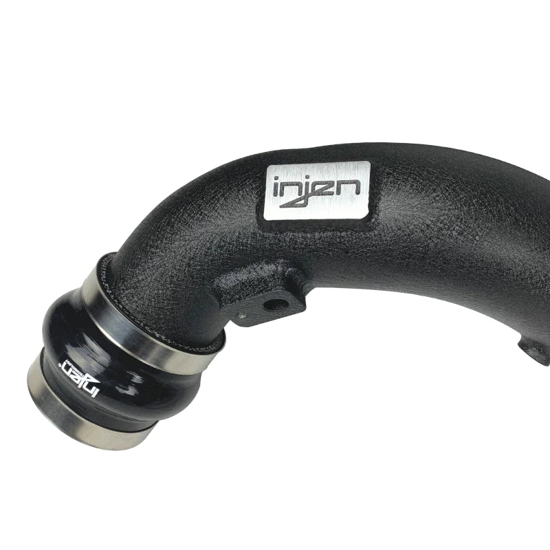 Injen 18-19 Audi S4/S5 (B9) V6 3.0L Turbo Wrinkle Black - SES3082ICPWB