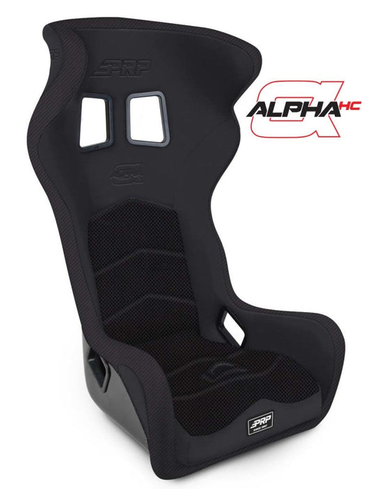 PRP Alpha Head Containment Composite Seat- Black - A40-201