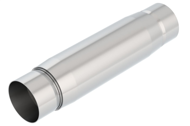 Borla CrateMuffler Resonator Option 3in Center/Center 3.5in Round x 10in - 400939