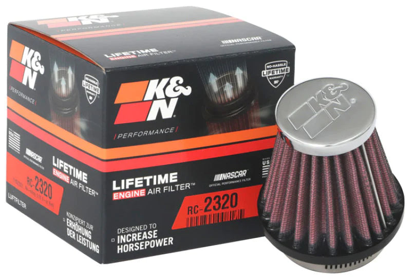 Universal Air Filter 1-13/16in FLG / 3in Bottom / 2in - RC-2320