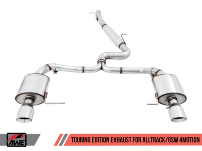 AWE Tuning VW MK7 Golf Alltrack/Sportwagen 4Motion Touring Edition Exhaust - 3015-32098-C-Dub Tech